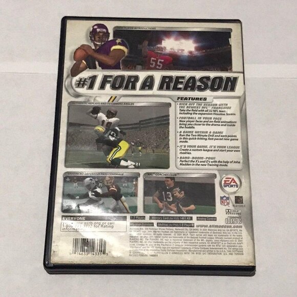 PS2: Madden NFL 2002 (PlayStation 2) - Picture 2 of 3